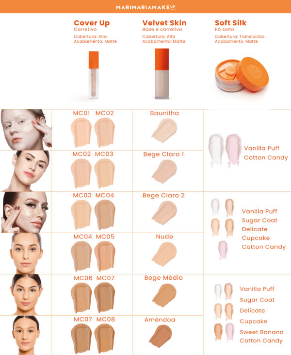 Base e Corretivo Matte Velvet Skin - Caramelo | Mari Maria Makeup - Imagem 6